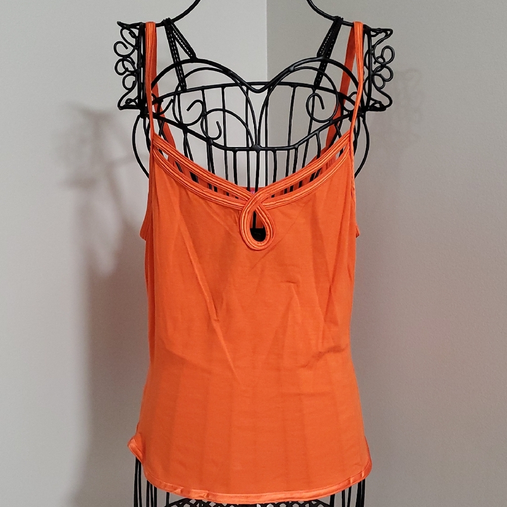 BCBG Orange Women's Tank Top